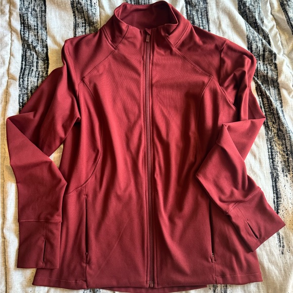 Women's Red Defined Jacket - Picture 3 of 9